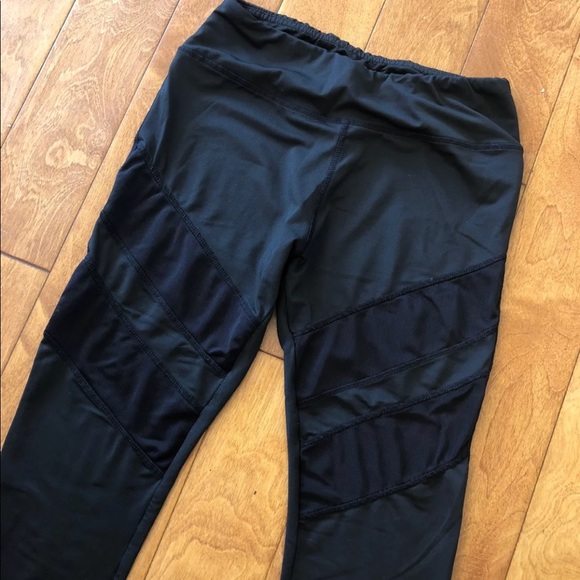 Black mesh leggings, small - Picture 2 of 8